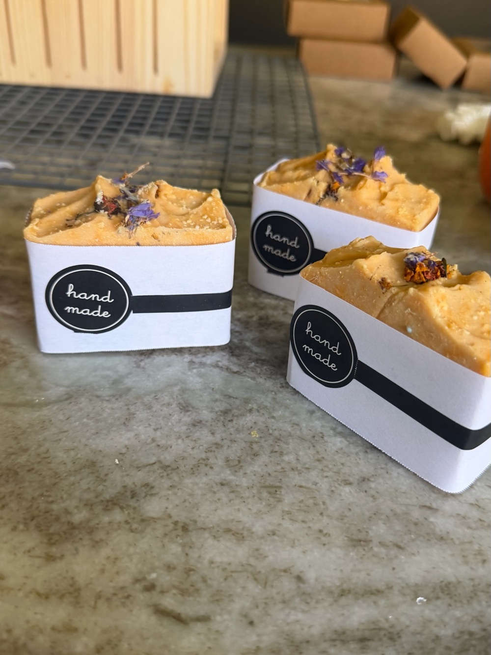Hand Made Women Bath & Body Orange Herbal Soap Bar
